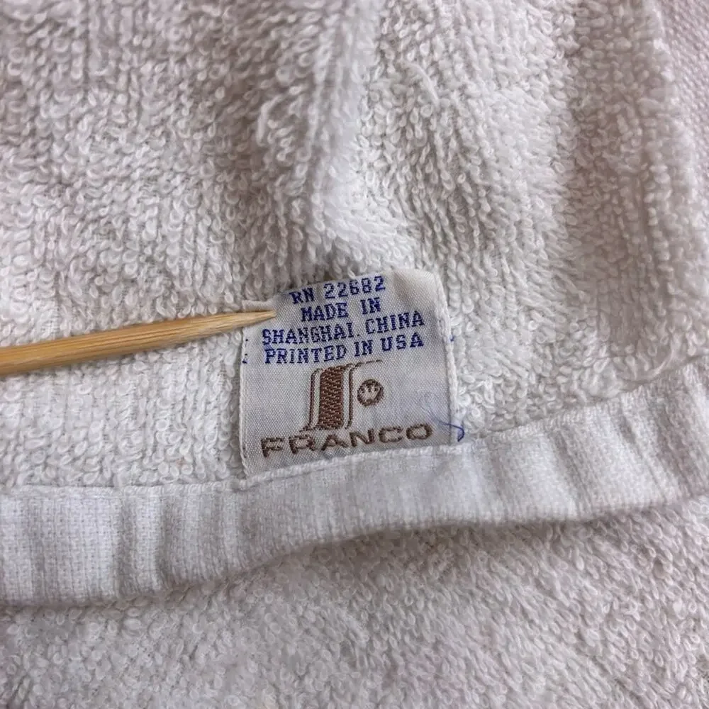 Vintage Franco Baseball Beach Towel 90’s